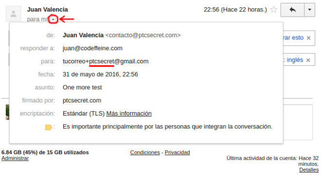 De donde llegó a Gmail